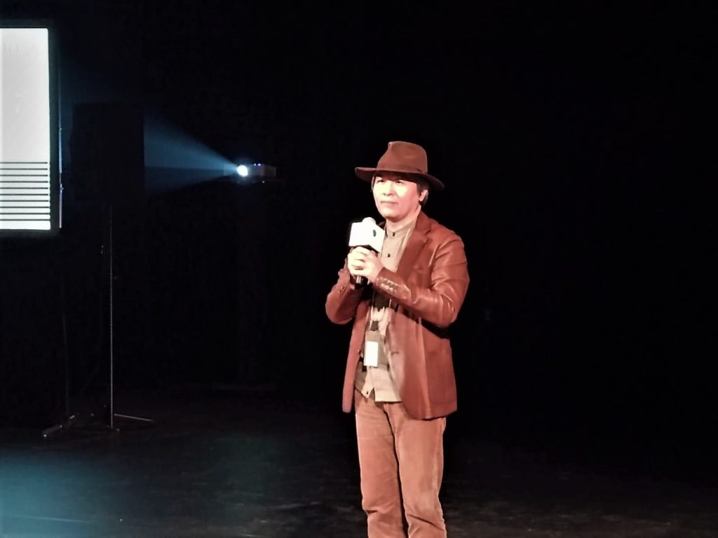 執行長王孟超對多元的節目呈現賦予高度期待。(記者 陳安婷/攝)