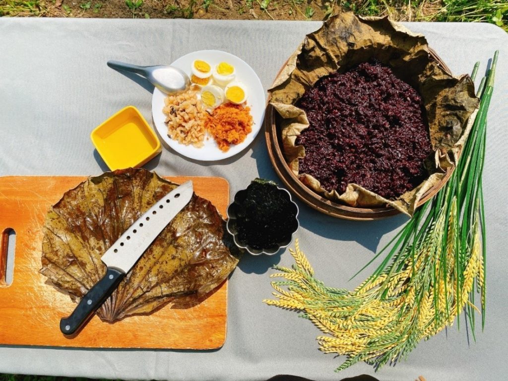 千歲米飯糰備料簡單，推薦家人、朋友一同製作在地美味