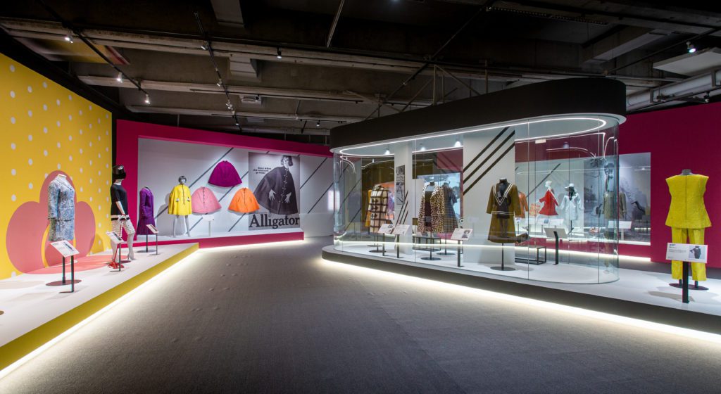 「瑪莉官：時尚革命者」北美館展出現場。 圖像由臺北市立美術館提供。