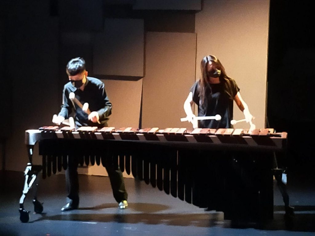 開幕活動中的演出節目,展現優質的表演藝術技藝。(記者 辛澎祥/攝)