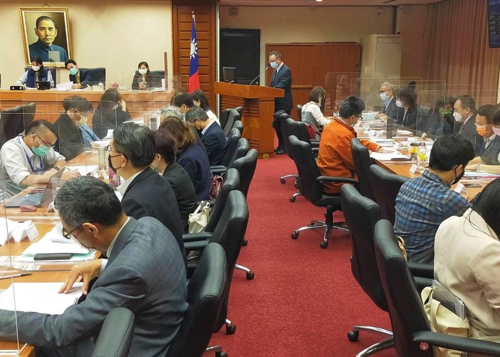 台北國際書展的即將登場之議題,成為今天立法院教文委員會質詢的焦點。(記者 辛澎祥/攝)