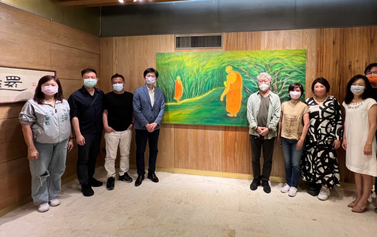 期待還至本處眾生平安   蔣勳畫展臺南文化中心登場