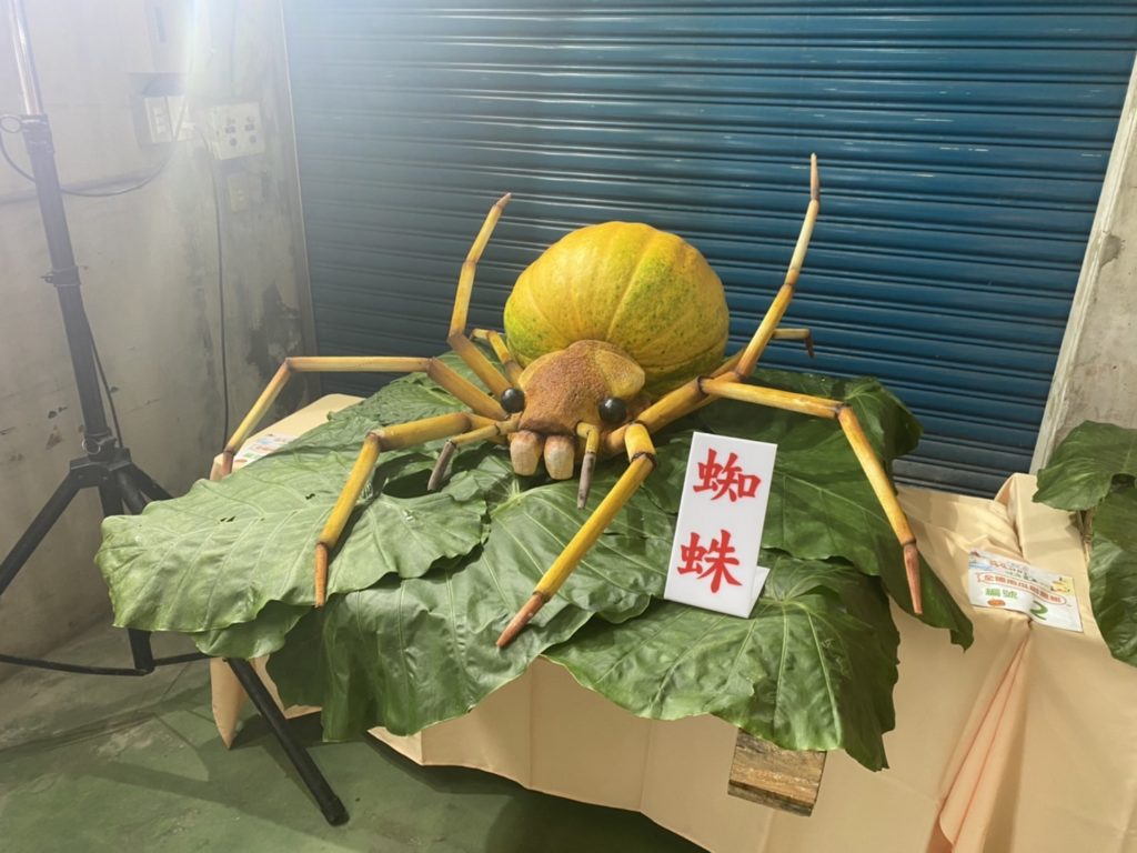▲創意組比賽中的各式南瓜造型，十分吸睛。（圖/農業局提供）