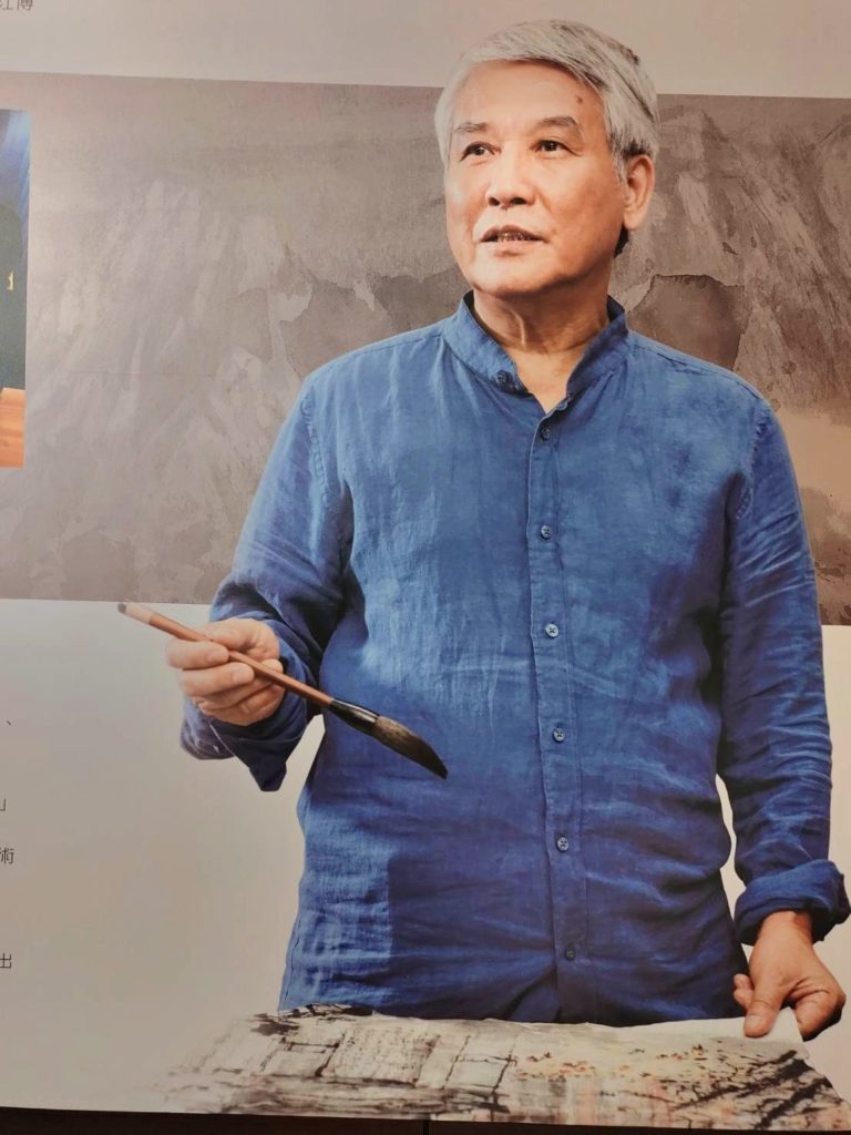 水墨畫大師江明賢的彩墨創作,深度探索人文藝術美學,成為當代繪畫的新典範。