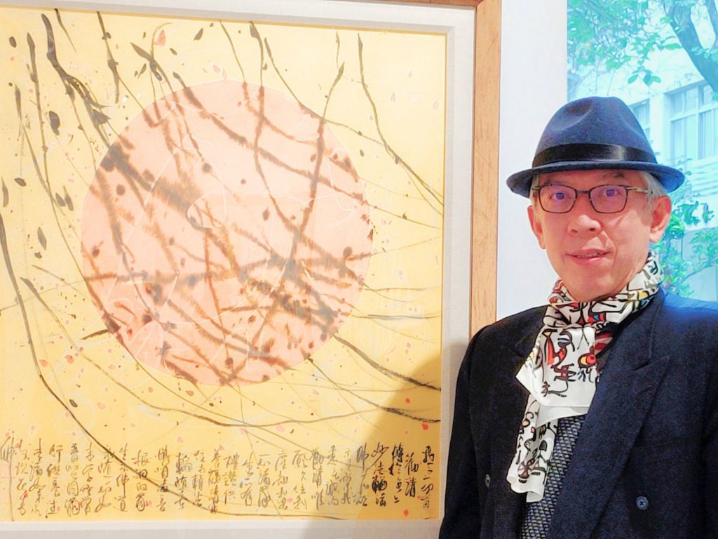 國美館館長梁永斐將專任史博館館長。(記者 辛澎祥/攝)