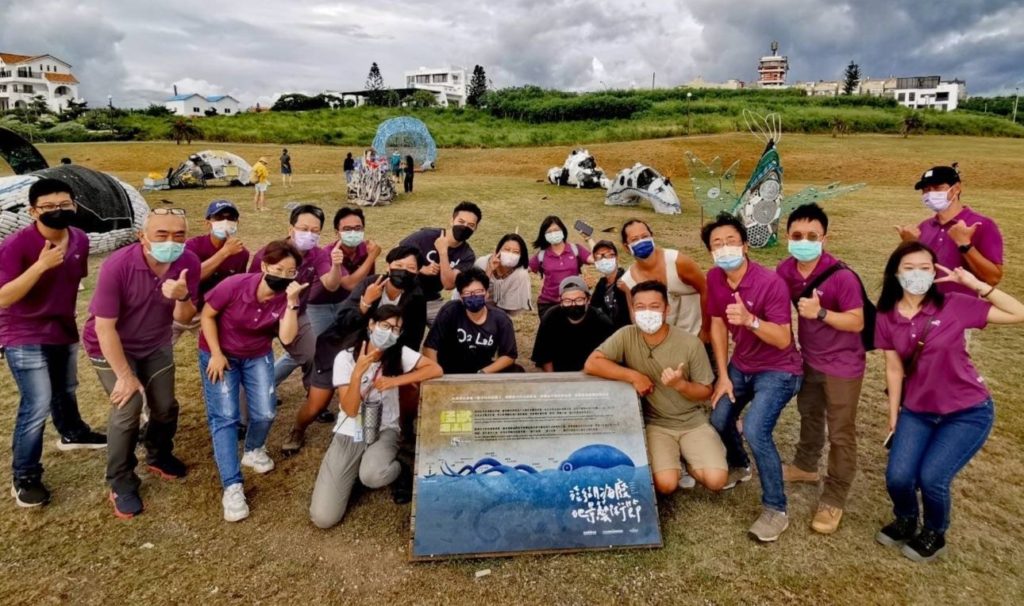 ▲澎湖海廢地景藝術節展現創新與歡樂的特性，吸引縣民參與。（圖/澎管處 提供）