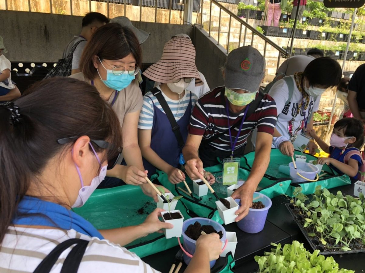2022臺北城市博覽會x臺北植人  體驗都市田園栽種樂趣