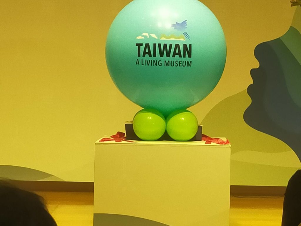臺灣館的視覺意象,深具文化寓義。(記者 辛澎祥/攝)