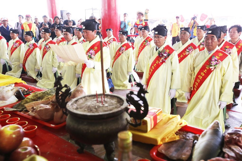 學甲上白礁謁祖祭典