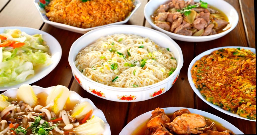 滿桌佳餚令人期待。(圖/新北農業局 提供)