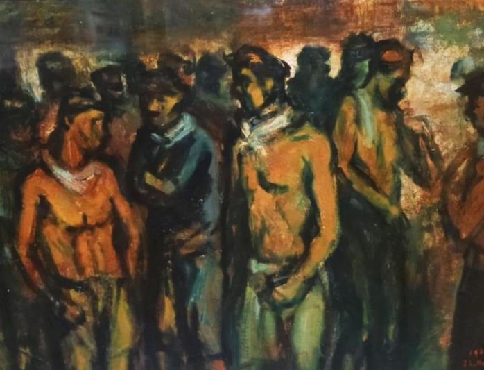 洪瑞麟的畫就是礦工日記   國美館策畫洪瑞麟作品與礦工身影展   文化部藝廊展出