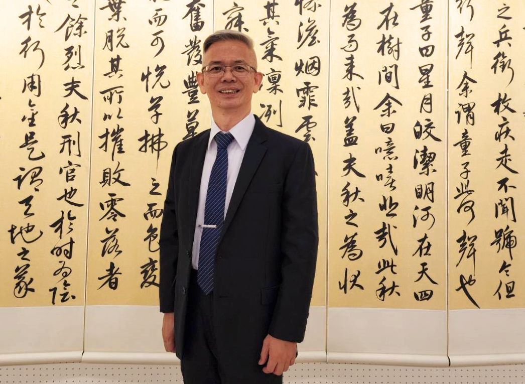 致虛守靜 定安書心   楊旭堂書藝展   以線條藝術展現堅韌文字力量