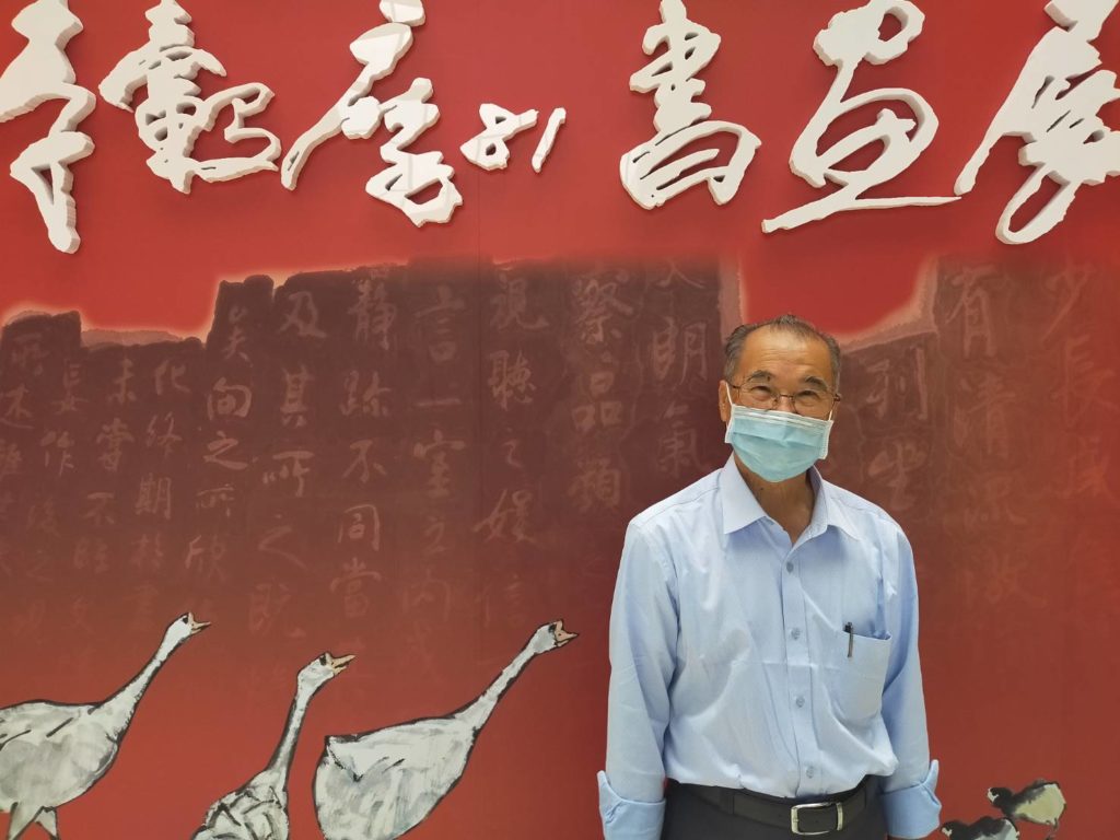 ▲李轂摩在各地舉行的個展都造成轟動。(記者 辛澎祥/攝)