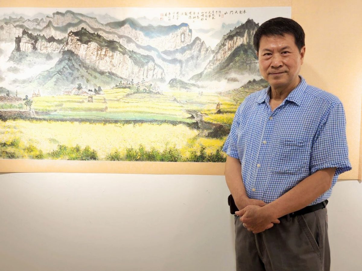 大地詩情 山水伴行   廖仁彬寄情山川秀水   筆墨揮灑淋漓盡致