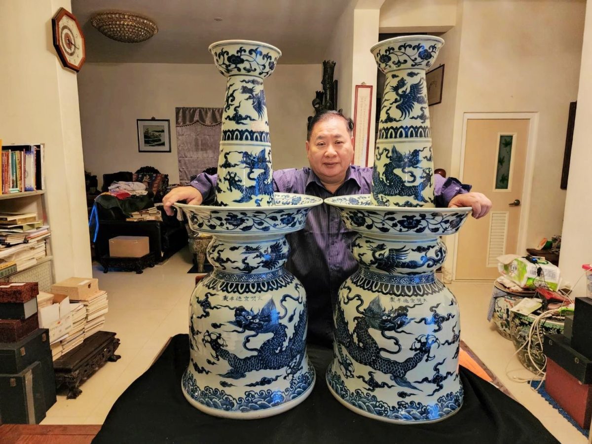 大明王朝 璀燦風華  永宣瓷燭台與成化12花神杯  清澄色豔中傳遞古物永恆價值