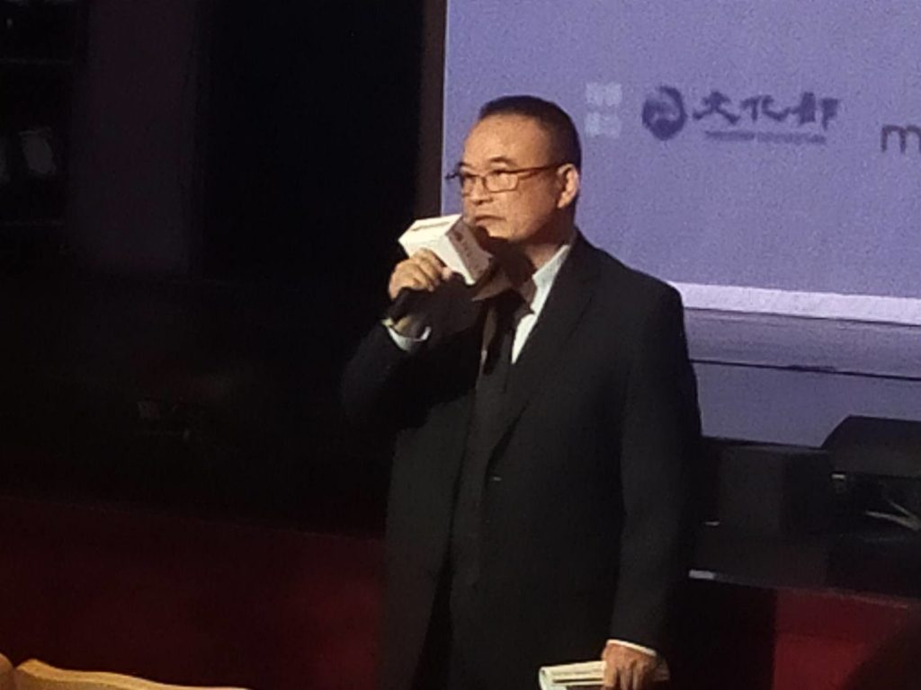 ▲文化部次長蕭宗煌致詞時表達對跨部合作計畫的支持與期待。(記者 辛澎祥/攝)