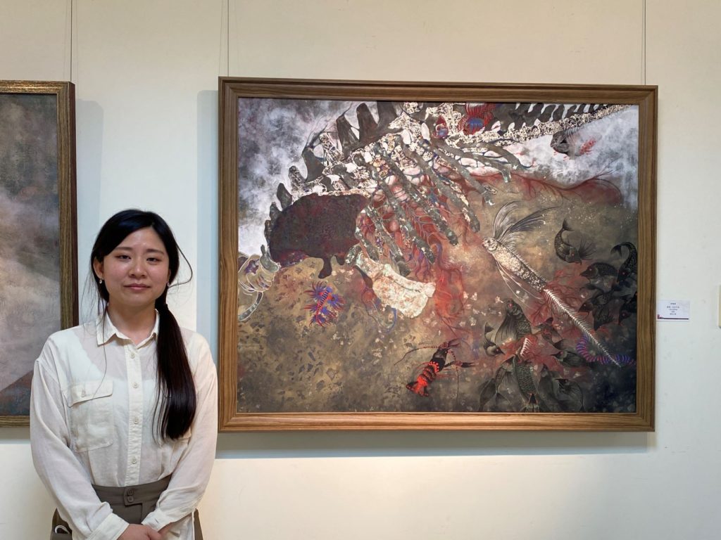 綠水賞大獎得主郭雅倢。(圖/台中文化局 提供)