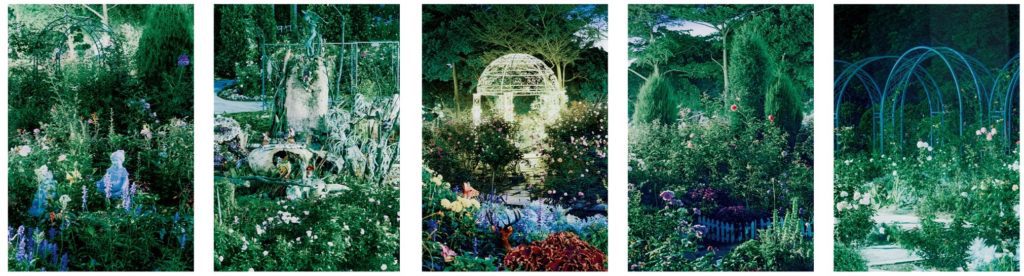 ▲111年全國美術展攝影類銅牌獎：張育誠〈沒有明天〉，以中世紀愛情軼事與多聯幅畫作排序，精心完現那迷戀他方的幻象。（圖/國家攝影文化中心提供）