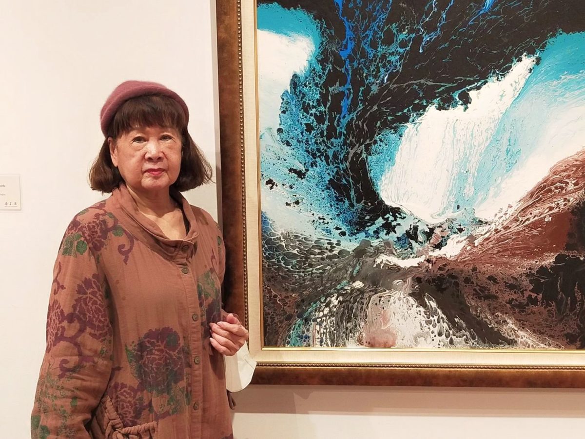心相感知   抽象交織   蔡玉葉參透佛性體悟生命   藝術創作展現圓融價值