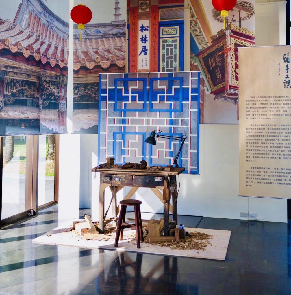 ▲工藝中心工藝館的擺設極具年味兒。(圖/工藝中心 提供)