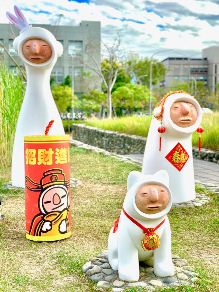 蔦松家族新春意象佈置