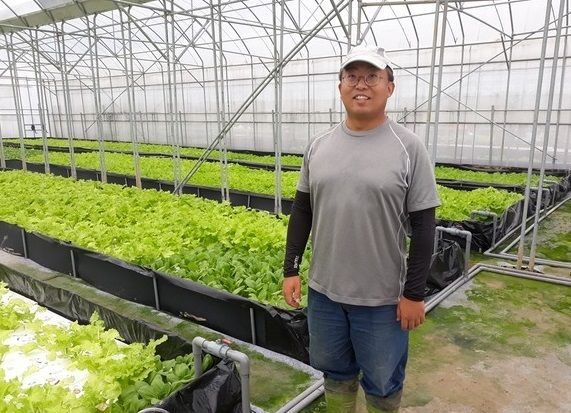 金山地區農會慶農民節   水耕蔬菜青農呂昆翰獲表揚