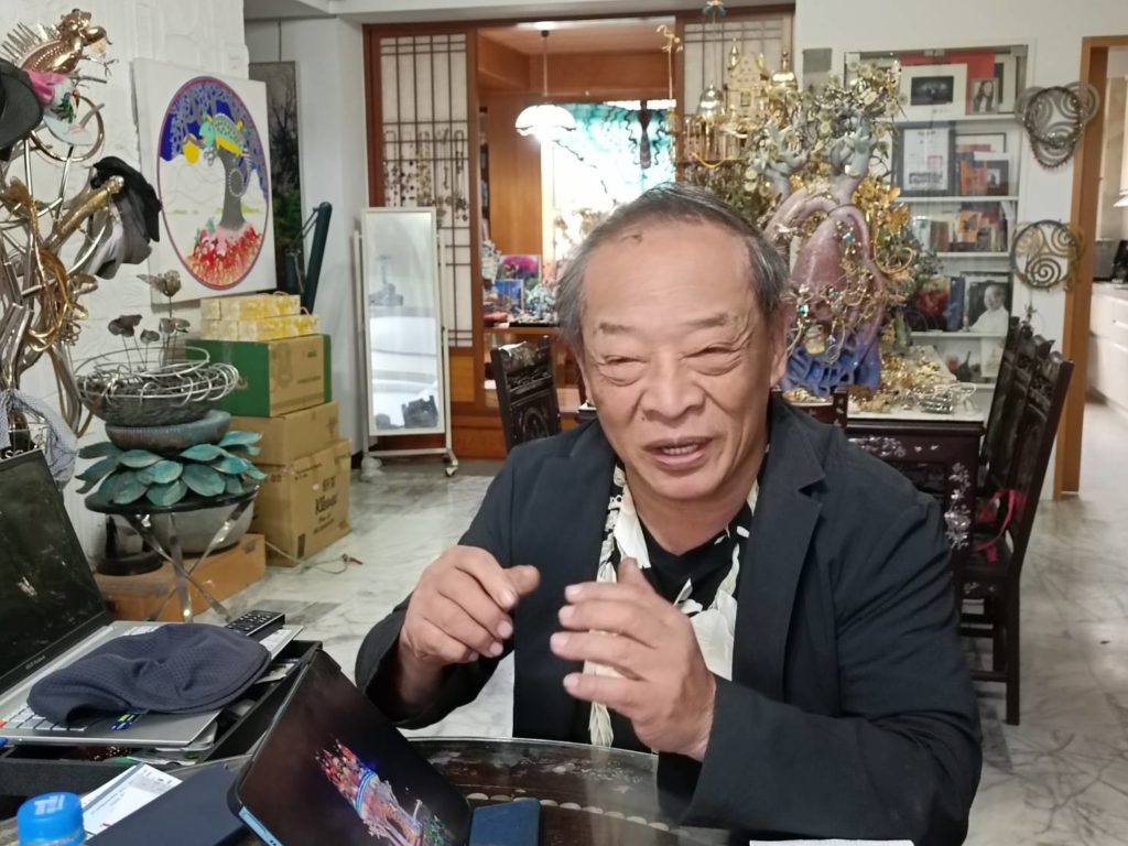 蔡爾平台北住家猶如個人小型博物館,處處充滿藝術氣息與驚喜。(記者 辛澎祥/攝)