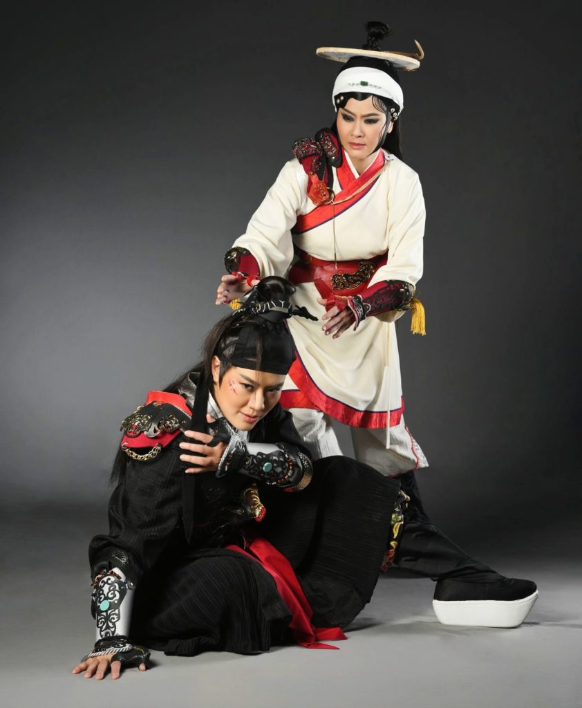 ▲「鏢客」的年度大戲呈現演員的精湛演技。(圖/臺灣豫劇團 提供)