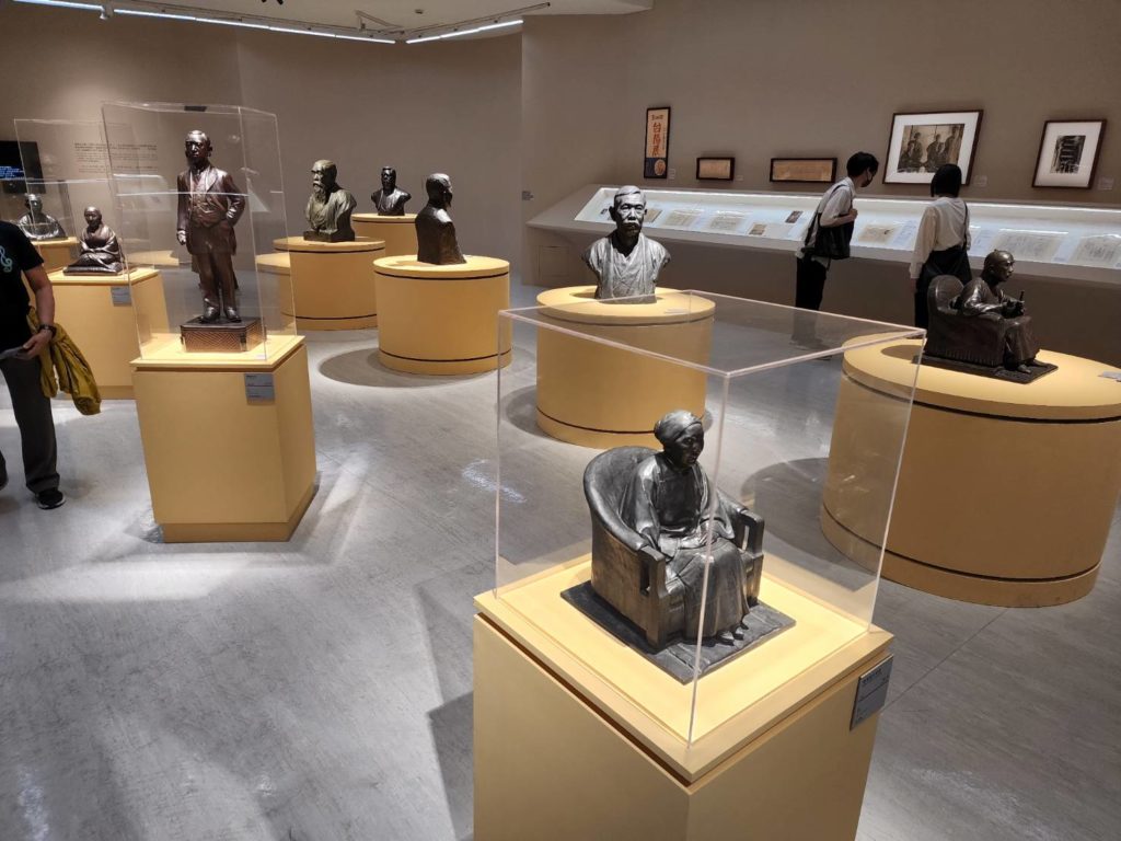▲黃土水作品展是國美館今年度最具話題性與正面史實價值的展覽。(記者 辛澎祥/攝)