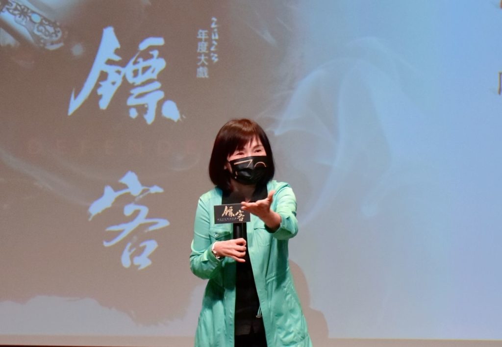 ▲傳藝中心主任陳悅宜表達對臺灣豫劇團的團慶大戲演出的高度肯定。(圖/臺灣豫劇團 提供)