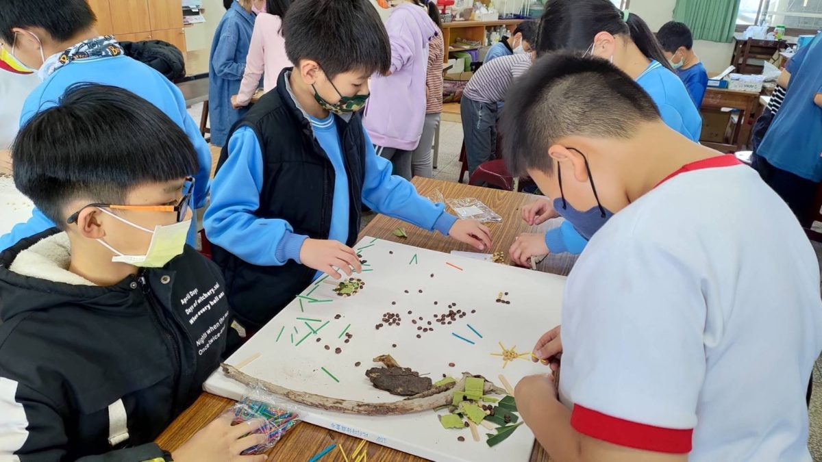 公共藝術體驗前進校園   師生動手創作直呼過癮
