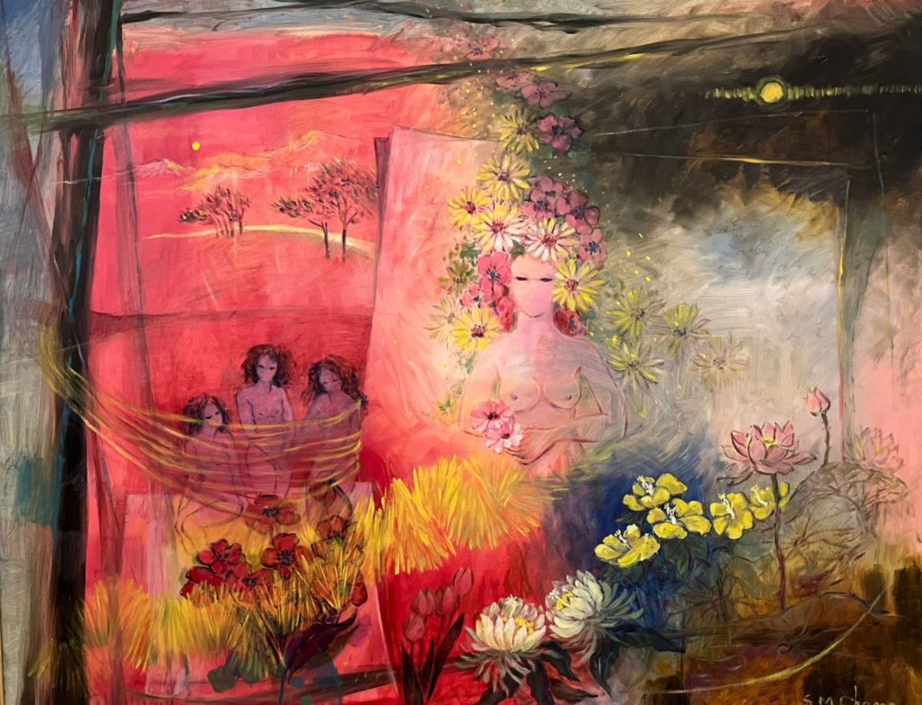 ▲張淑美教授的裸女創作，是追求女性境界的美感。（圖/國父紀念館 提供）
