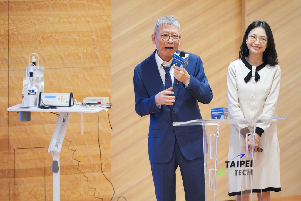 ▲出席發表會的學者與醫界代表說明了巴金森氏症治療科技突破的重要意義。（圖/北科大 提供）