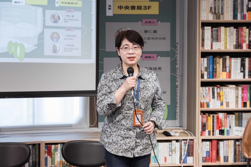 臺中市政府文化局局長陳佳君致詞。(圖/文化局提供)