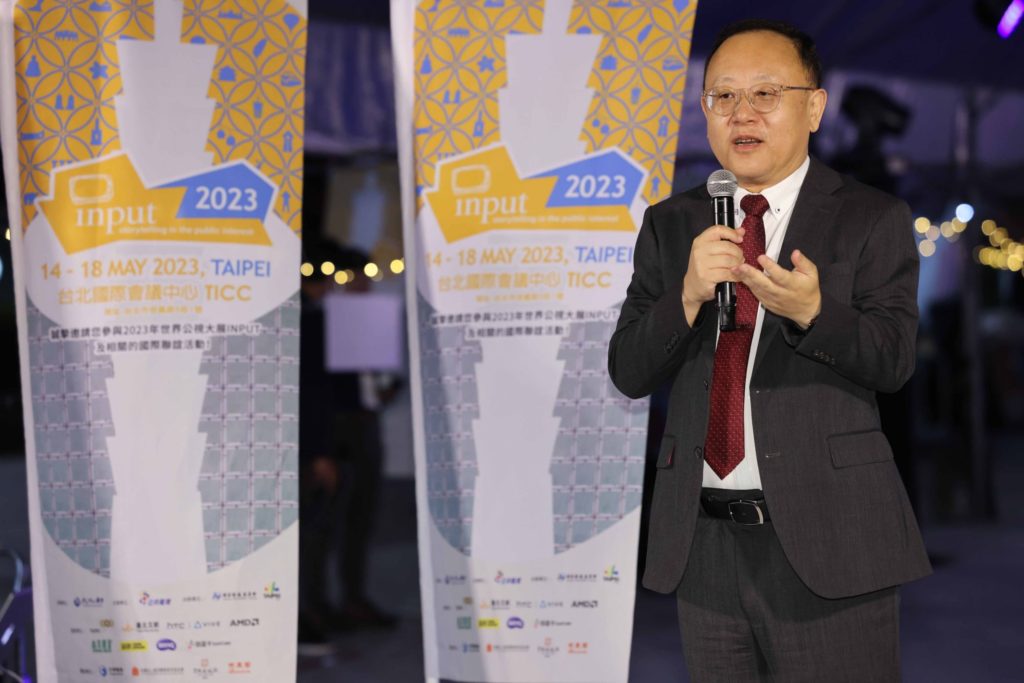 ▲文化部長史哲致詞時表達以發放成年禮金帶動國片票房成長的堅定政策。(圖/文化部 提供)