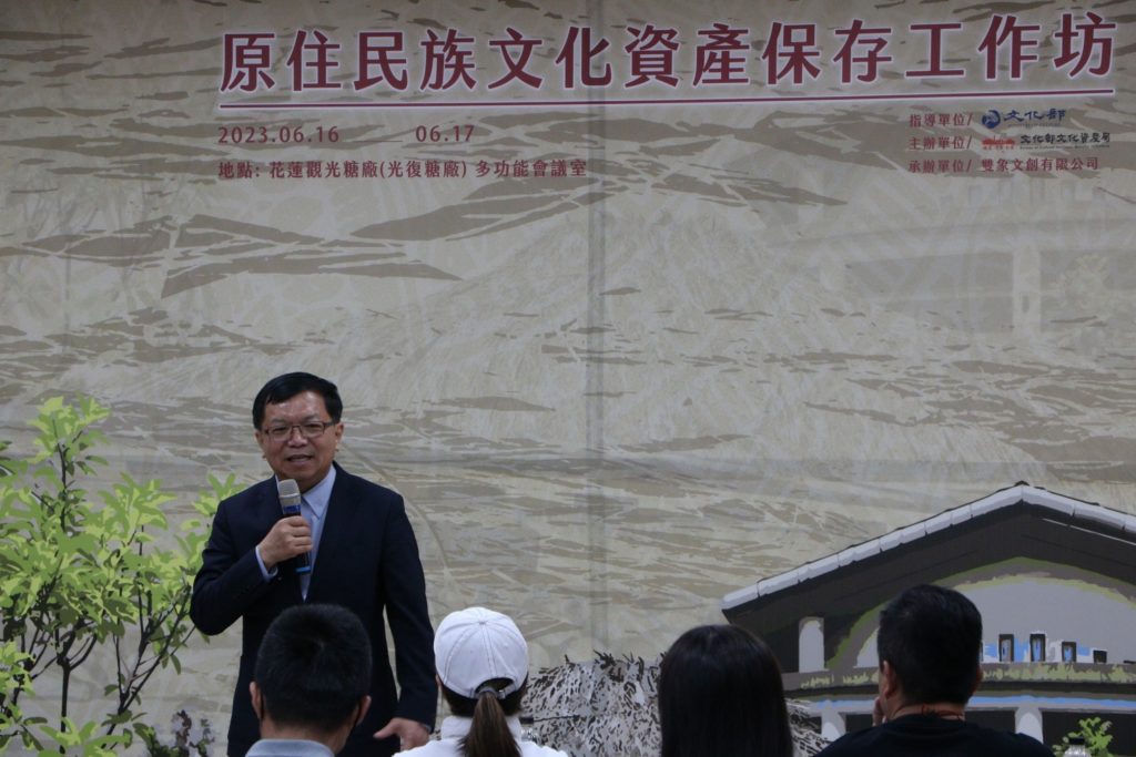 ▲文化部次長李連權致詞時表達對活動的高度重視。(圖/文化部 提供)
