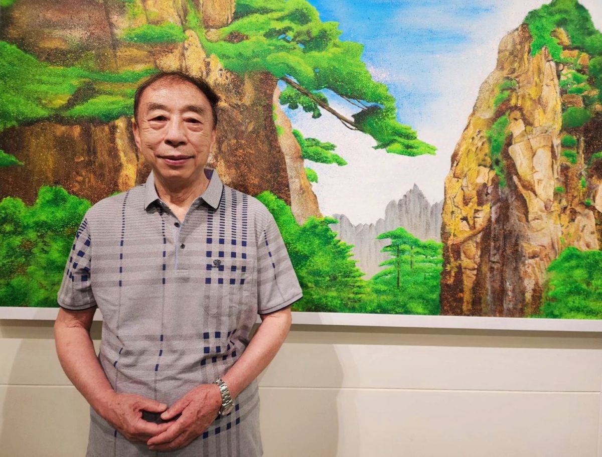 歌頌生命   無盡想像   周賚油畫展    創新點雨畫風中    彰顯自然風華脈動