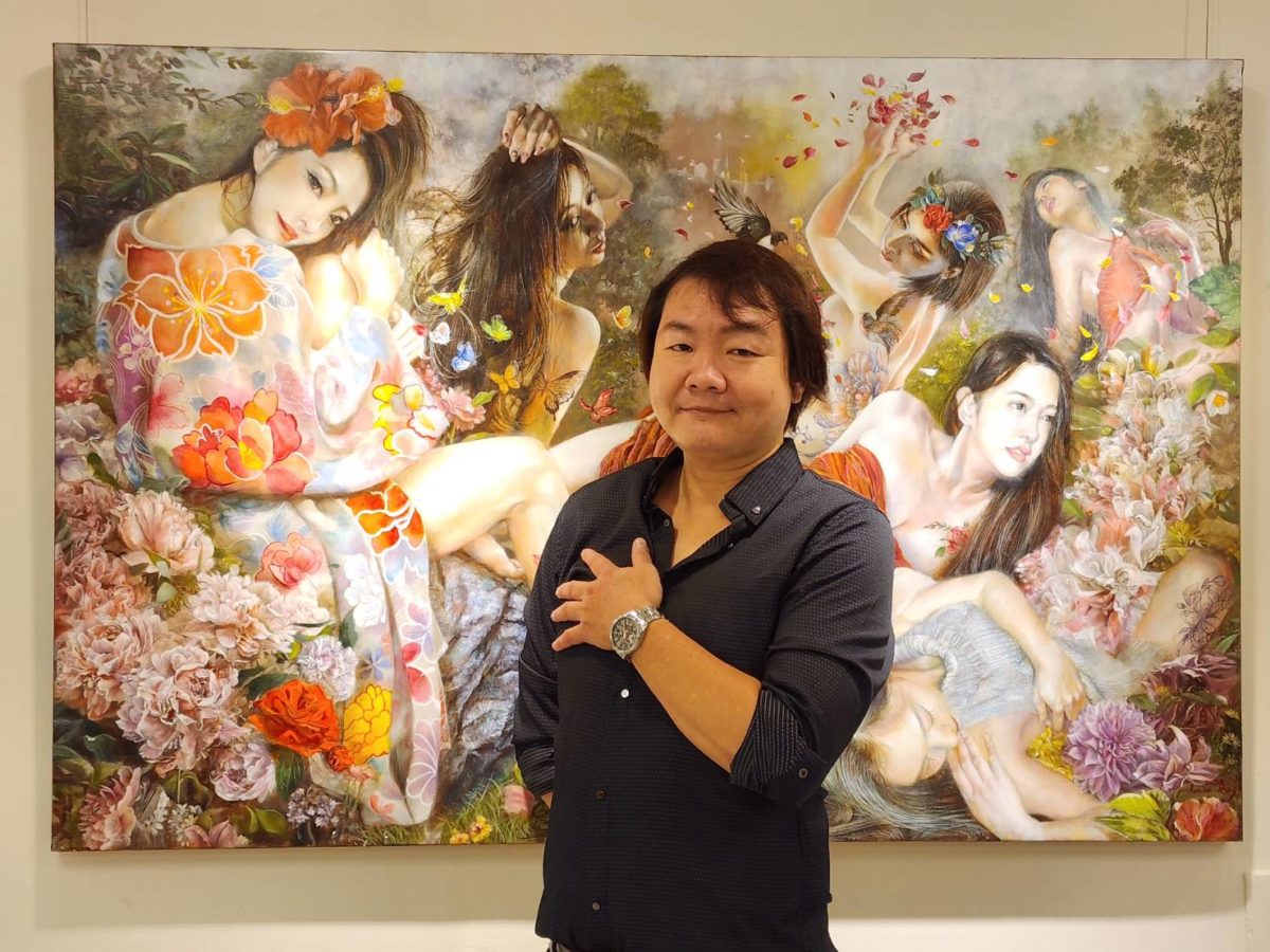 彩顏記年   故事綿延   蔣岳賢創作個展   充滿符號心境表現