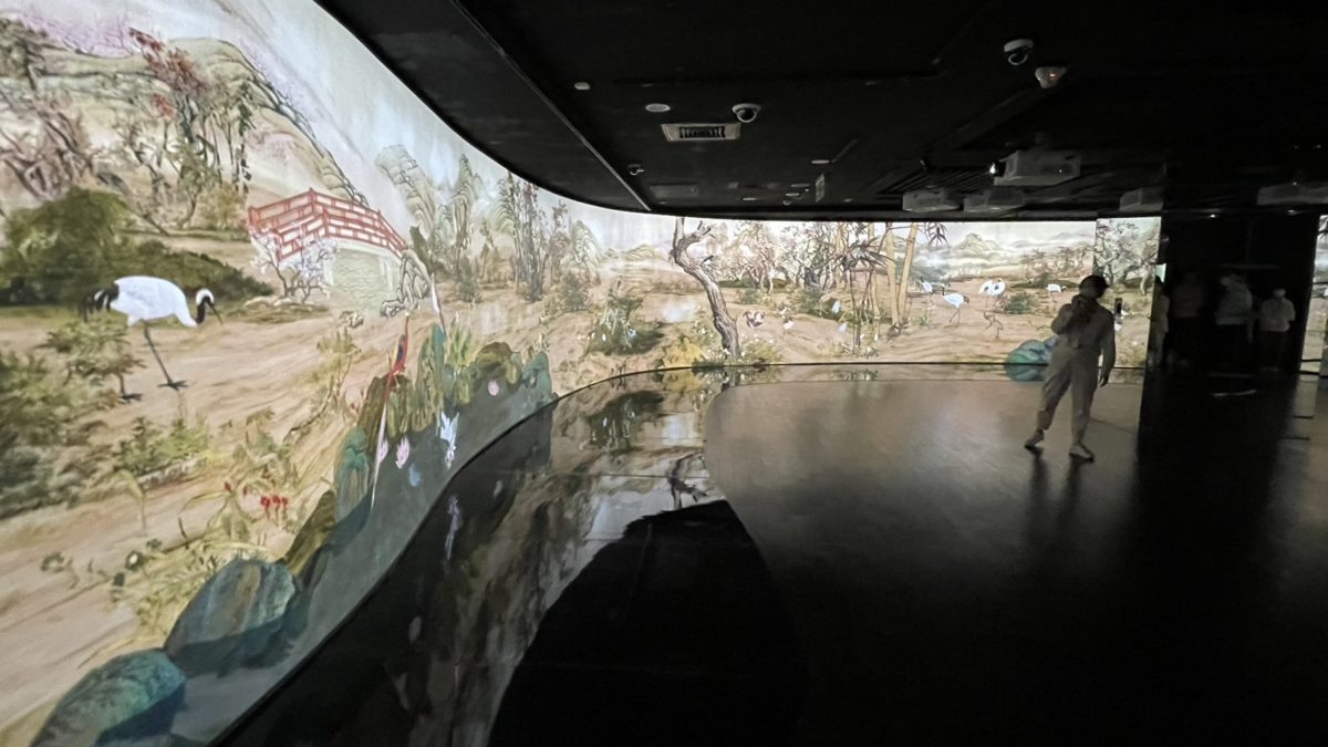 故宮「沉浸故宮數位展─四季行旅」特展   展現數位科技實力