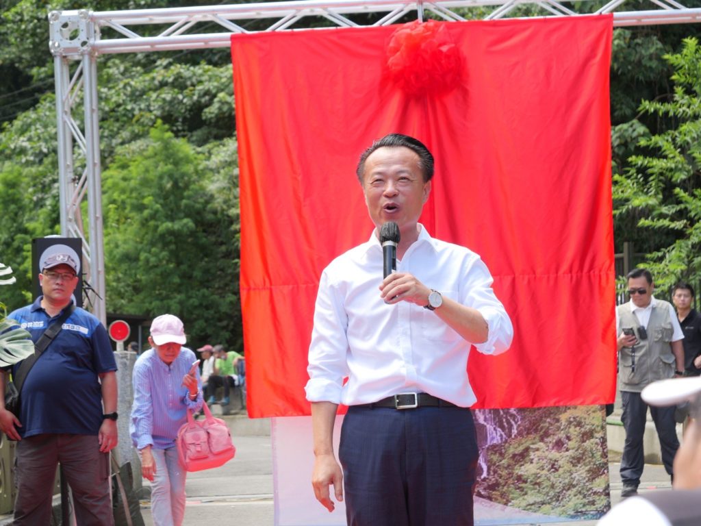 ▲嘉義縣長翁章梁致詞時表達對活動的高度期待。(圖/阿管處 提供)