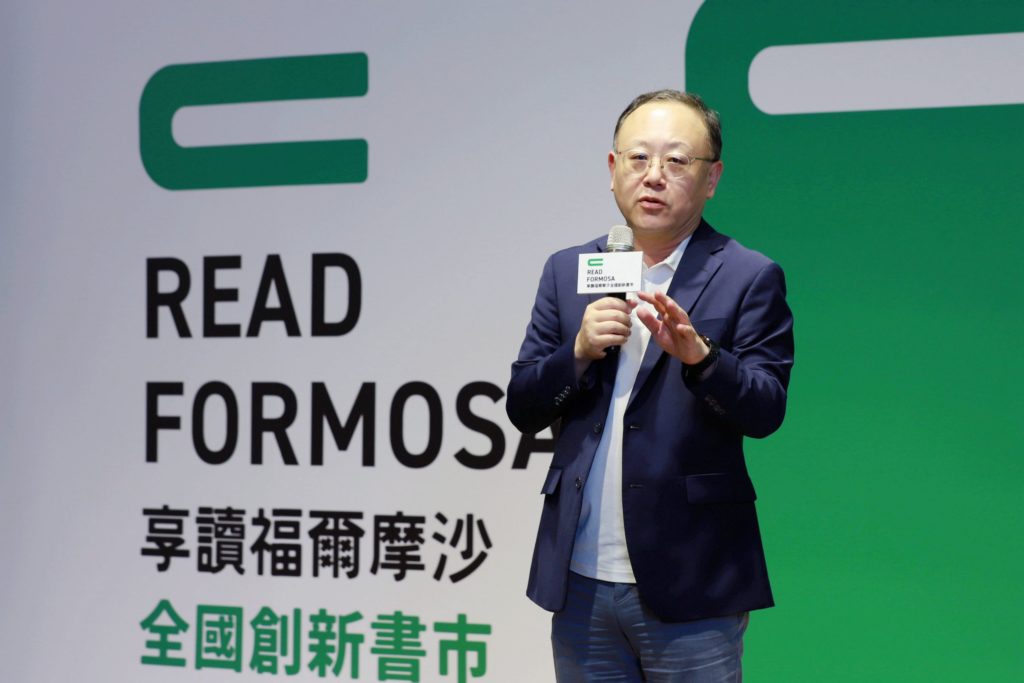 ▲文化部長史哲表達實體書店對書香社會扮演催化劑的角色。(圖/文化部 提供)