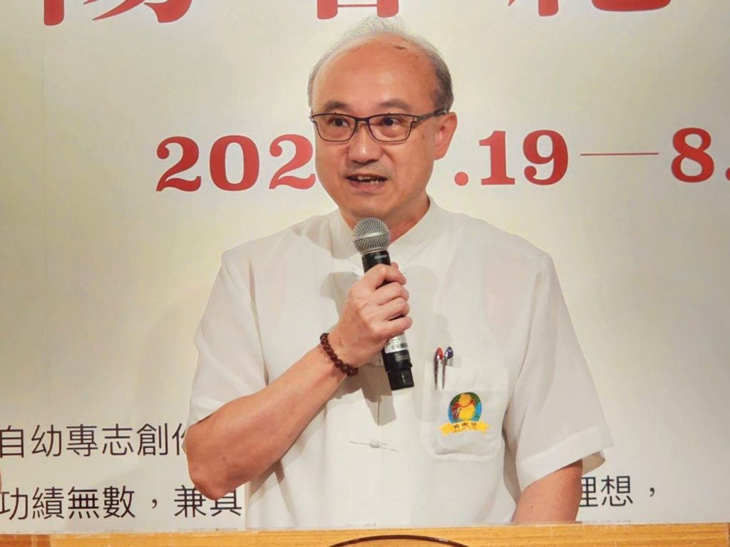 ▲指南宮主任委員高超文認為將以傳承的信念,將陳陽春老師的藝術精髓讓更多人分享與學習。(圖/詹佳綺 攝)