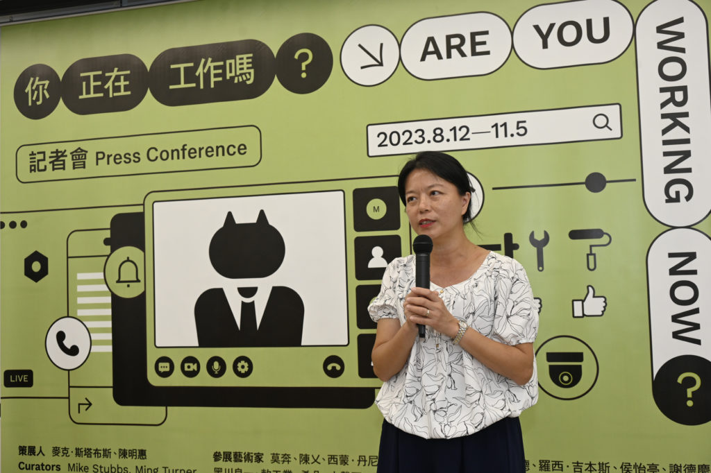 臺灣策展人陳明惠對於當代藝術展覽極有見地。(圖/國美館提供)