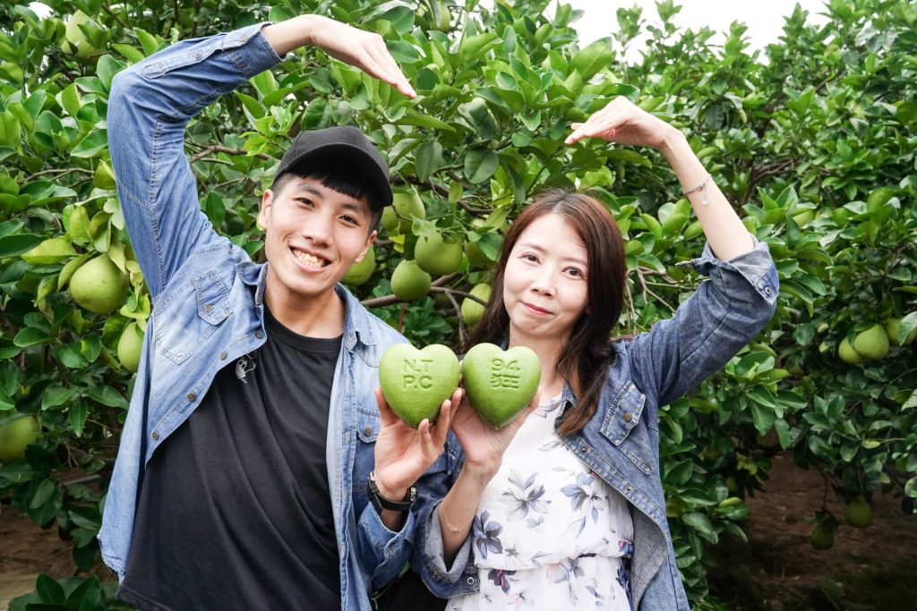 ▲心型柚的創新栽種上市將成為今年市場的亮點。(圖/新北農業局 提供)