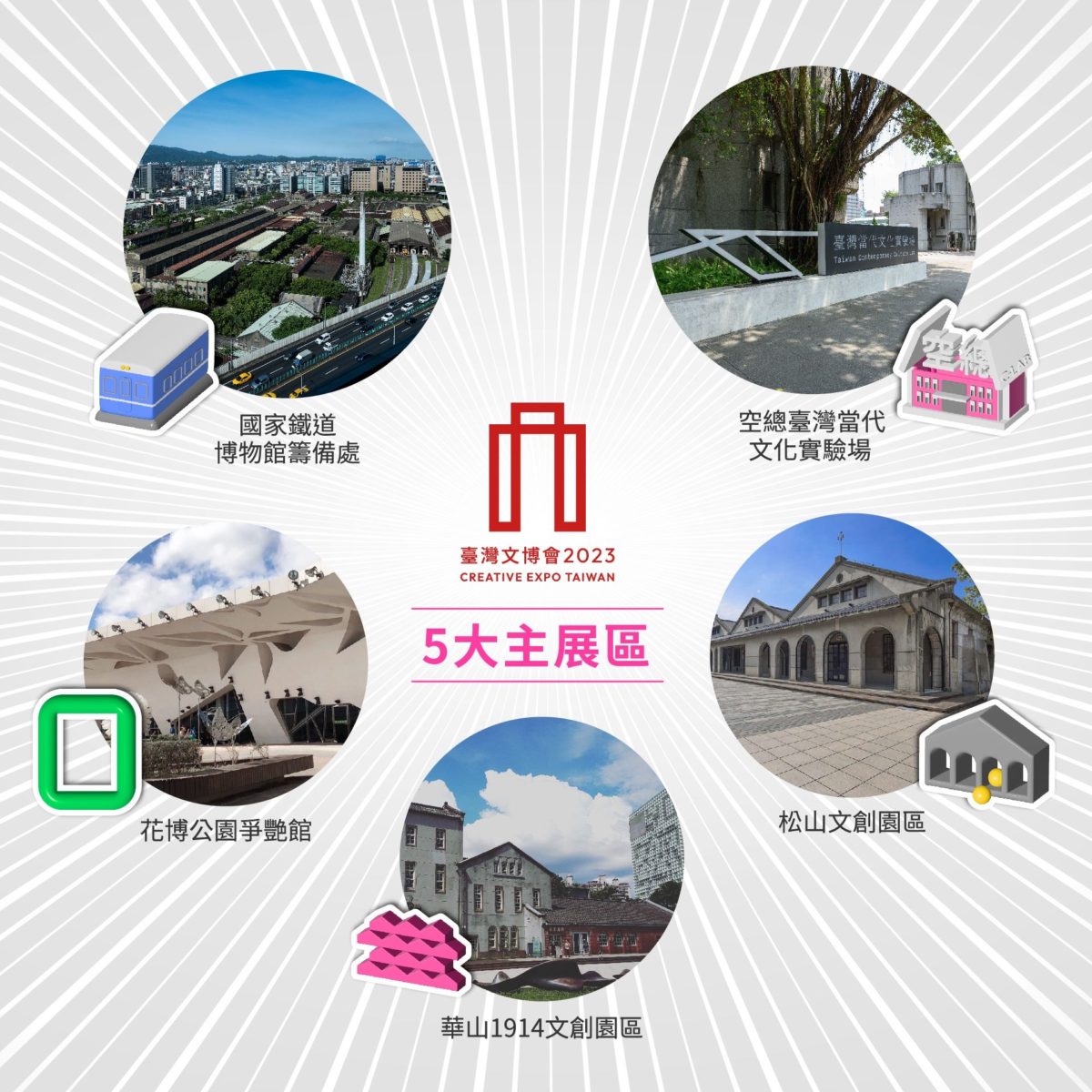面向全臺   最多文化場域齊打開的臺灣文博會   備受矚目