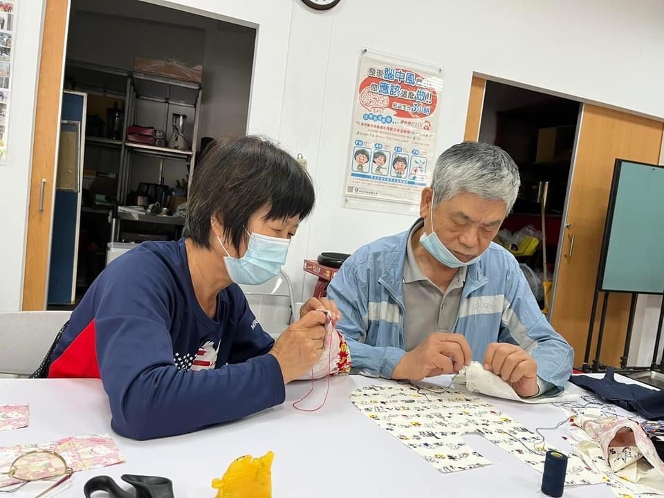 ▲推動社區技藝學習也是充實銀髮族生活的重點。(圖/新北農業局 提供)