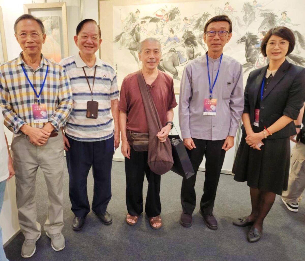 現代水墨展現生動氣韻   林象元富涵東西畫境筆觸   氣勢如弘注入新意