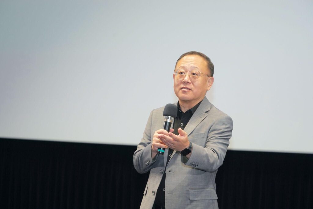 ▲史哲部長強調國家影視廳中心承載著國家與一整個世代的共同記憶。(圖/文化部 提供)