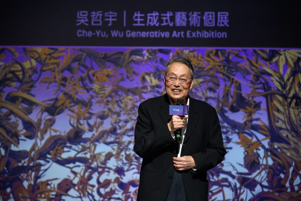 ▲科文雙融董事長施振榮以深化文化科技人才培育為己任。(圖/科文雙融 提供)