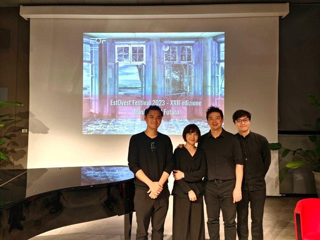 時間藝術工作室參與義大利EstOvest_Festival_當代音樂節。(圖/文化局提供)